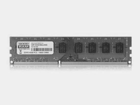 GOODRAM DDR3 4GB 2x2GB 1333MHz PC3-10600